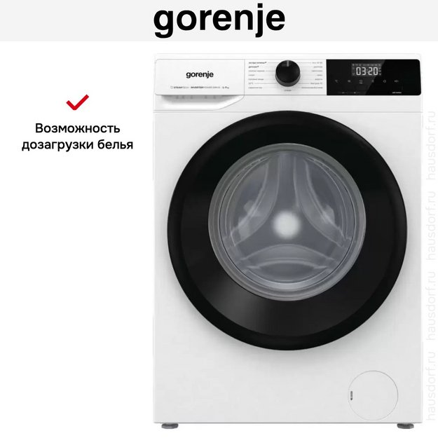 Стиральная машина Gorenje W1NHEI74SAS в Тюмени (preview 18)