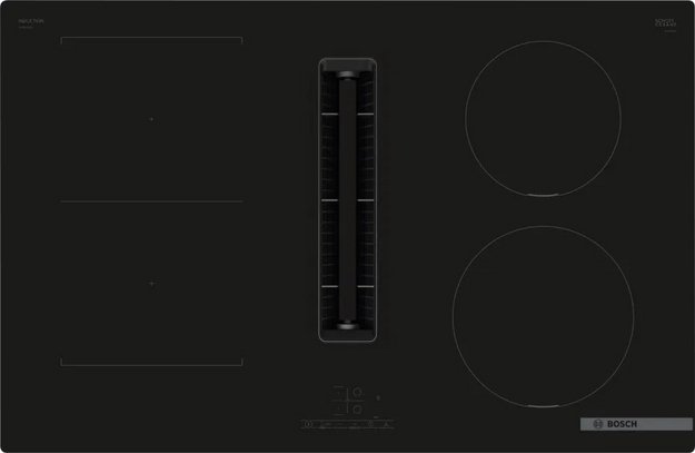 Индукционная варочная панель с вытяжкой Bosch PVS811B16E в Тюмени (preview 1)