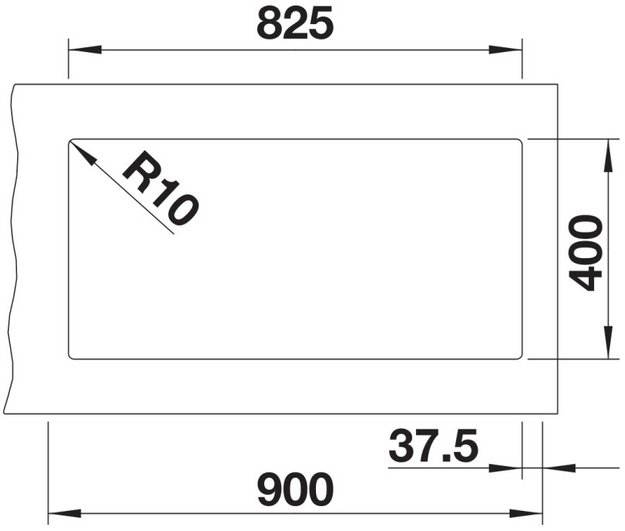 Мойка BLANCO SUBLINE 480/320-U Silgranit черный в Тюмени (preview 5)
