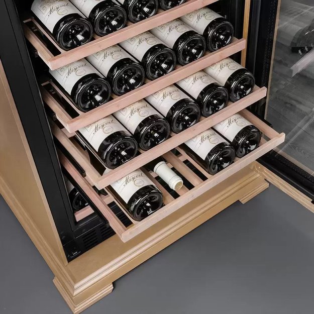 Винный шкаф Meyvel MV163PRO-KBT2 (Натуральный бук) в Тюмени (preview 14)