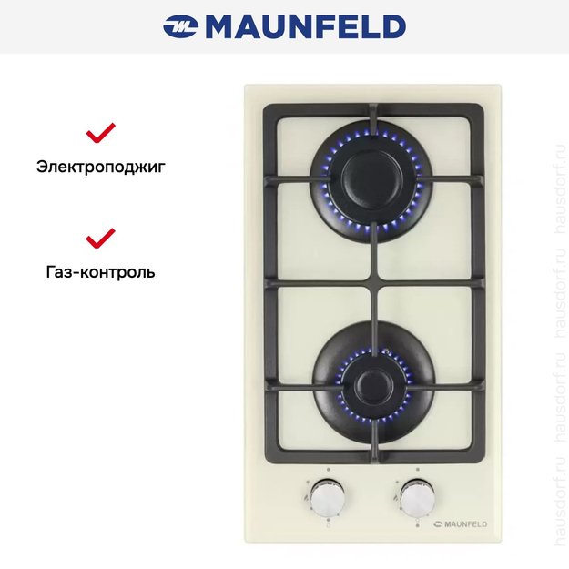 Газовая варочная панель MAUNFELD EGHG.32.3CBG/G в Тюмени (preview 19)