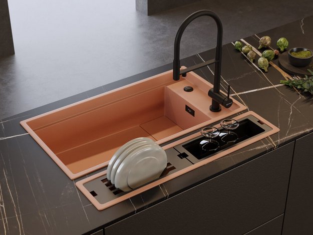 Мойка Omoikiri Kinaru Pro 86-U/I CN Canyon в Тюмени (preview 9)