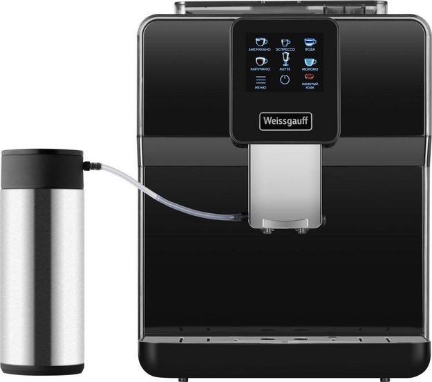 Кофемашина Weissgauff WCM-330 TFT Touch Cappuccino Nero в Тюмени (preview 1)