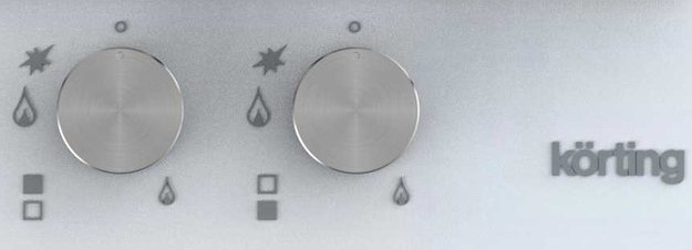 Газовая стеклянная варочная панель Korting HGG 3825 CW в Тюмени (preview 2)