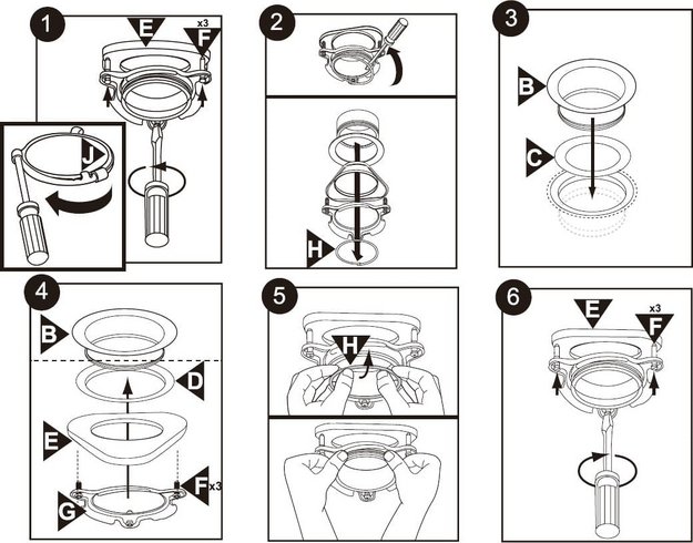 Измельчитель пищевых отходов Haier HDM-1375B в Тюмени (preview 3)