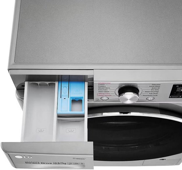 Стирально-сушильная машина LG F4V5RGP2T в Тюмени (preview 12)