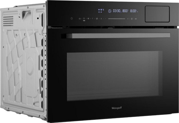 Компактный духовой шкаф с СВЧ и паром Weissgauff OEMS 459 PDB в Тюмени (preview 7)