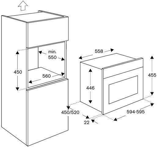 Встраиваемая микроволновая печь Bertazzoni F457HERMWTAG в Тюмени (preview 2)