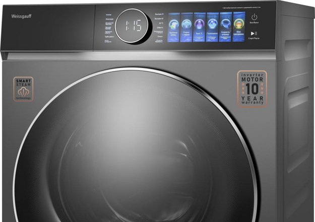 Стиральная машина Weissgauff WM 778 Color Touch Inverter Steam в Тюмени (preview 6)