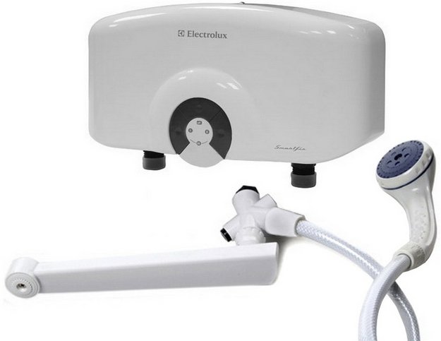 Водонагреватель Electrolux Smartfix 5.5 TS кран + душ в Тюмени (preview 1)