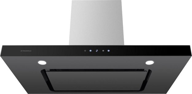 Встраиваемая кухонная вытяжка MAUNFELD Norfolk 90 нержавеющая сталь\черное стекло в Тюмени (preview 7)