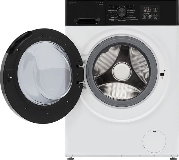 Стиральная машина KRONA RHENE WHITE 1000 6K WM в Тюмени (preview 2)