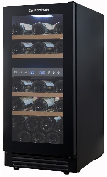 Встраиваемый под столешницу винный шкаф CellarPrivate CP027-2TBH в Тюмени (preview 5)