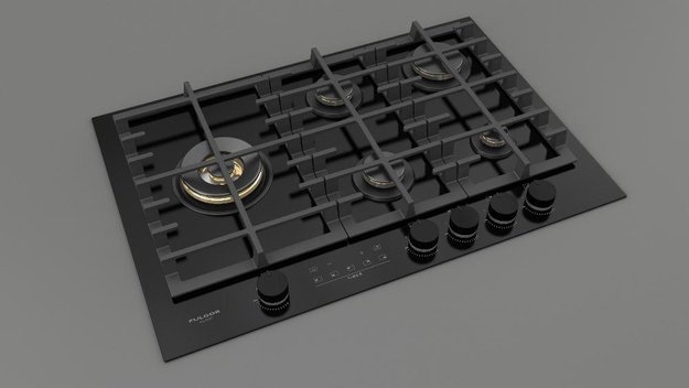 Варочная панель Fulgor Milano FCLH 755 G T WK BK в Тюмени (preview 2)