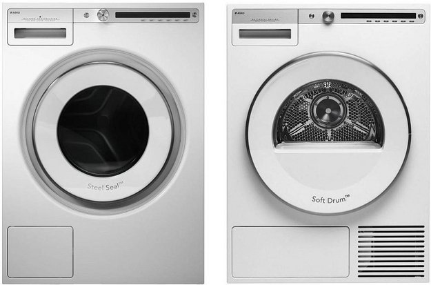 Asko Logic 1 (стиральная машина W4086C.W/3 + сушильная машина T408HD.W) в Тюмени (preview 1)