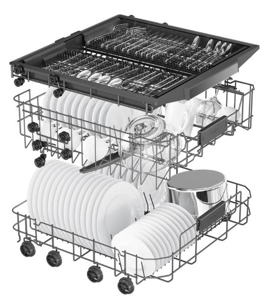 Встраиваемая посудомоечная машина Haier HDWE14-692RU в Тюмени (preview 7)