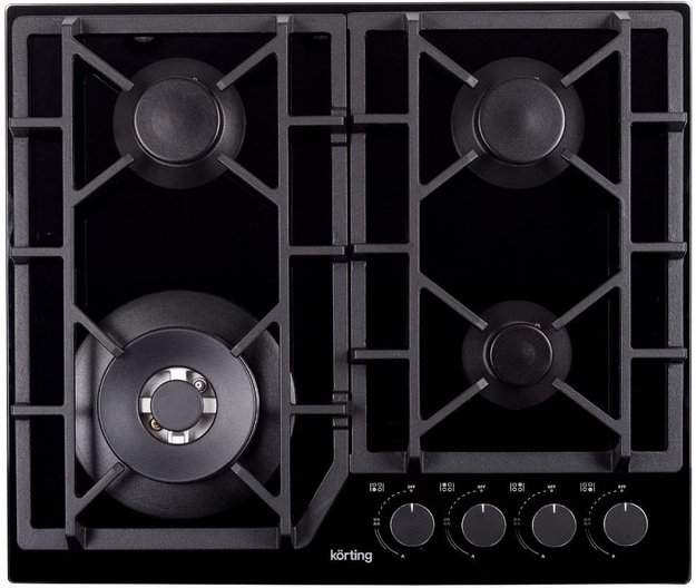 Газовая варочная панель Korting HGG 6919 CTN в Тюмени (preview 1)