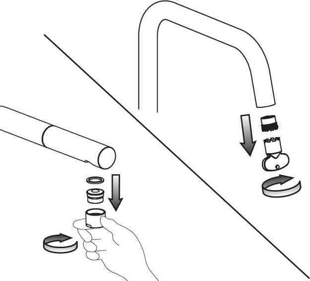 Смеситель Franke Neptune Evo nozzle черный матовый в Тюмени (preview 5)