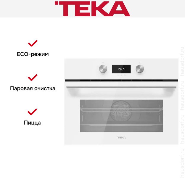 Встраиваемый электрический духовой шкаф Teka HLC 8400 WHITE в Тюмени (preview 14)