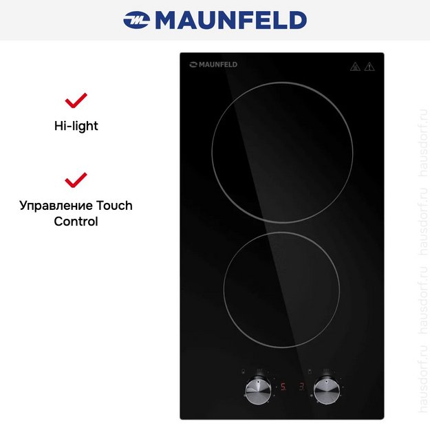 Варочная панель Maunfeld CVCE292MBK в Тюмени (preview 8)