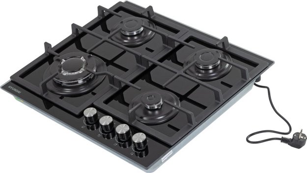 Газовая варочная панель Hyundai HHG 6436 BG в Тюмени (preview 4)