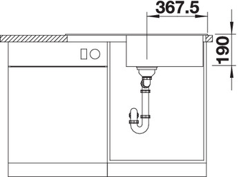Мойка BLANCO LEGRA XL 6 S Silgranit кофе в Тюмени (preview 7)