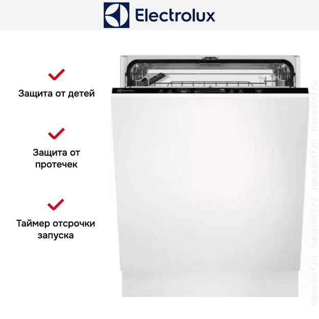Встраиваемая посудомоечная машина Electrolux EEQ47210L в Тюмени (preview 6)