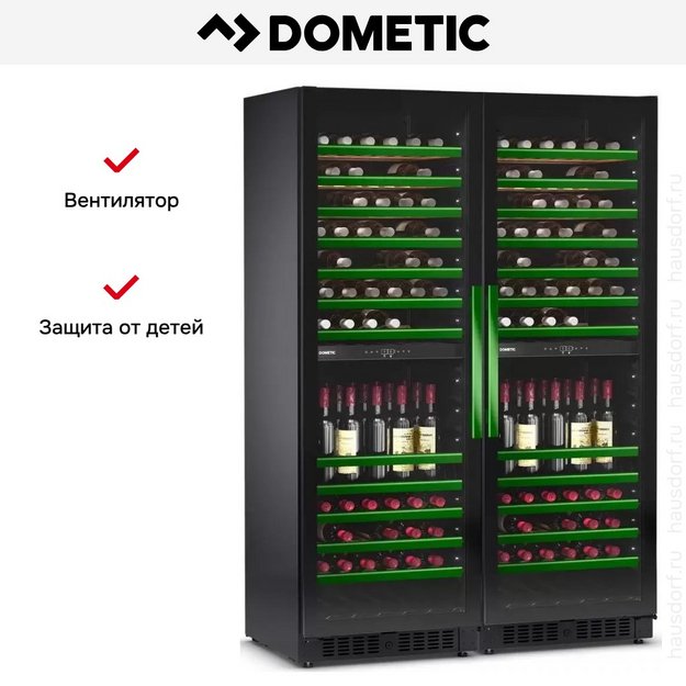 Винный шкаф Dometic E115FG Double Green в Тюмени (preview 13)