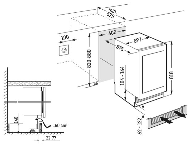 Встраиваемый винный шкаф Liebherr UWgb 3631 Vinidor в Тюмени (preview 5)