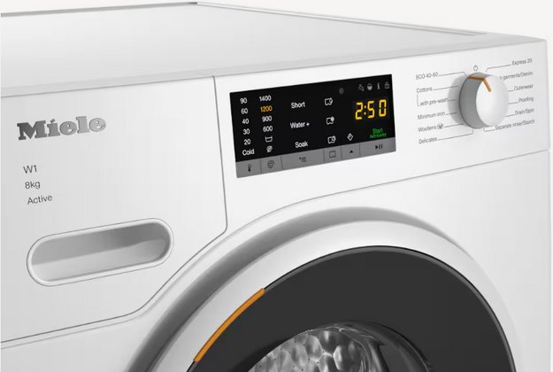 Стиральная машина Miele WWA120WCS на английском языке в Тюмени (preview 2)