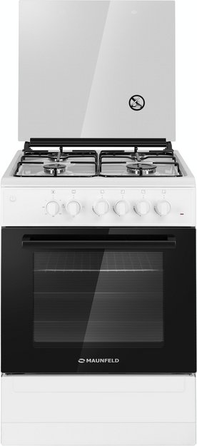 Комбинированная плита Maunfeld MGC60EEW03 в Тюмени (preview 1)