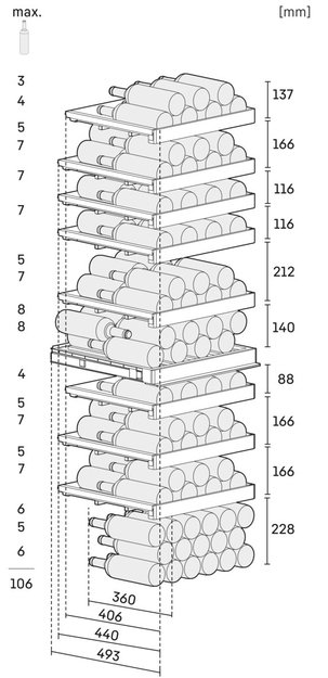 Винный шкаф Liebherr WPgbi 5272 Vinidor Selection в Тюмени (preview 11)