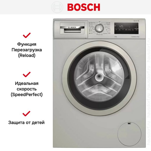 Стиральная машина Bosch WAN2420XME в Тюмени (preview 5)