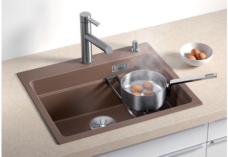 Мойка Blanco Etagon 6 антрацит клапан-автомат InFino 524539 в Тюмени (preview 14)