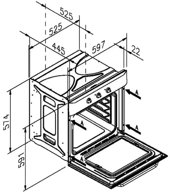 Духовой шкаф Zigmund Shtain EN 112.511 D в Тюмени (preview 2)