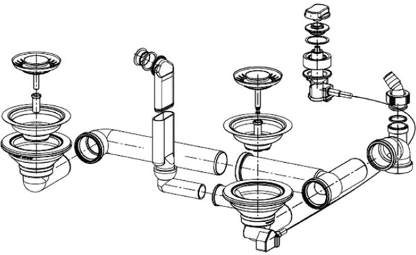 Вентиль-автомат Franke 112.0059.713 в Тюмени (preview 1)