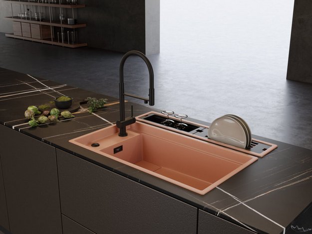 Мойка Omoikiri Kinaru Pro 86-U/I CN Canyon в Тюмени (preview 7)