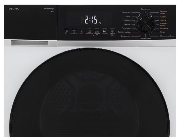 Сушильная машина KRONA RHENE MAX WHITE 8K DM в Тюмени (preview 6)
