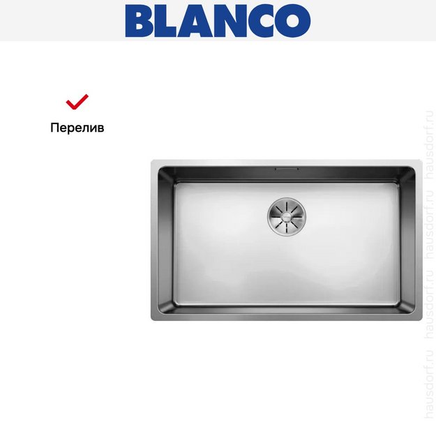 Мойка Blanco Andano 700-IF нержавеющая сталь в Тюмени (preview 4)