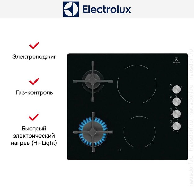 Варочная панель Electrolux EGE6172NOK в Тюмени (preview 7)