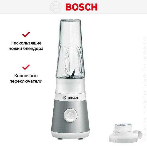 Блендер Bosch MMB2111T нержавеющая сталь в Тюмени (preview 18)