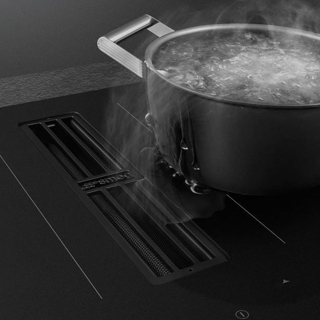 Варочная панель со встроенной вытяжкой Smeg HOBD382N2 в Тюмени (preview 8)