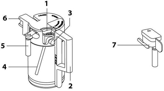 Встраиваемая кофемашина Lofra DolceVita 60 YBRBI66T BRONZE в Тюмени (preview 5)