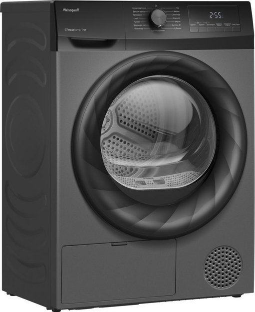 Сушильная машина Weissgauff WD 4948 Heat Pump Grey в Тюмени (preview 3)