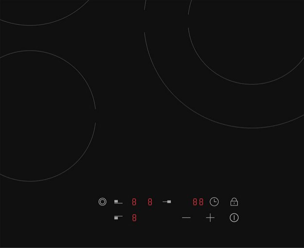 Варочная панель Haier HHK-C63NDB в Тюмени (preview 7)