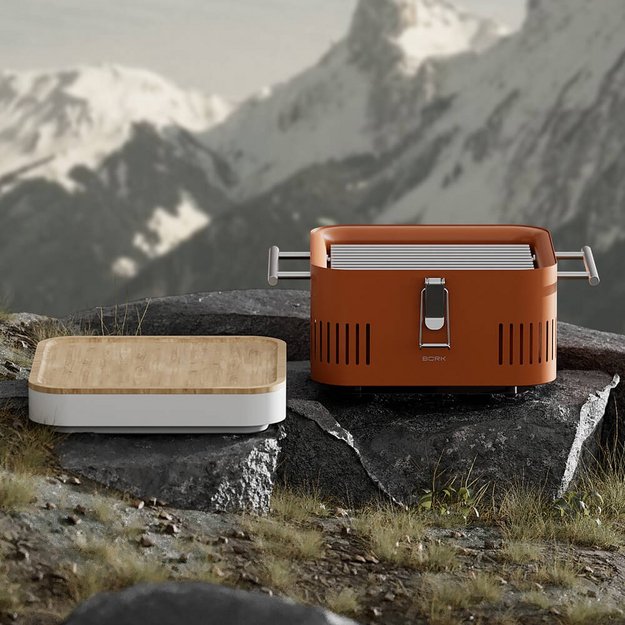 Портативный угольный гриль-барбекю BORK G503 or в Тюмени (preview 14)