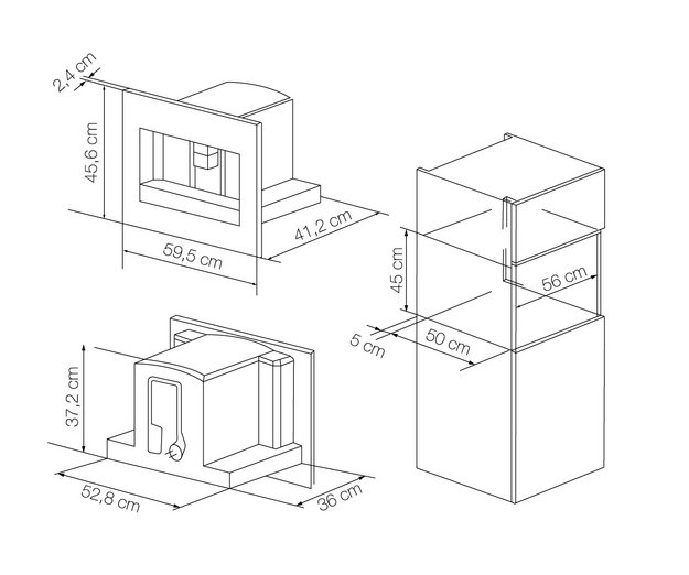 Встраиваемая кофемашина Lofra DolceVita 60 YBRNM66T CHROME в Тюмени (preview 4)