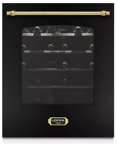 Встраиваемый винный шкаф Lofra ZBRNM36T BRASS две зоны в Тюмени (preview 1)