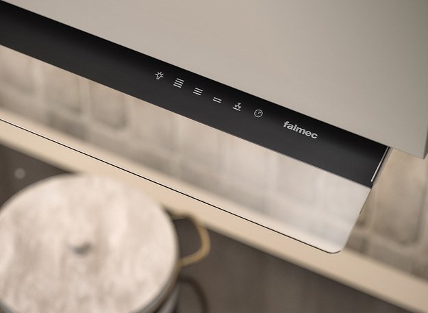 Встраиваемая вытяжка Falmec VIRGOLA NO-DROP TOUCH 90 BLACK в Тюмени (preview 4)