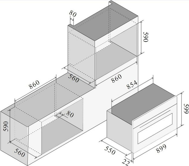Духовой шкаф Ilve OV90SLKM3/SS в Тюмени (preview 2)